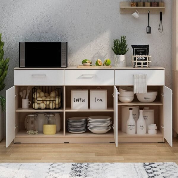 Barbados 3-Drawer 3-Door Sideboard - Image 2