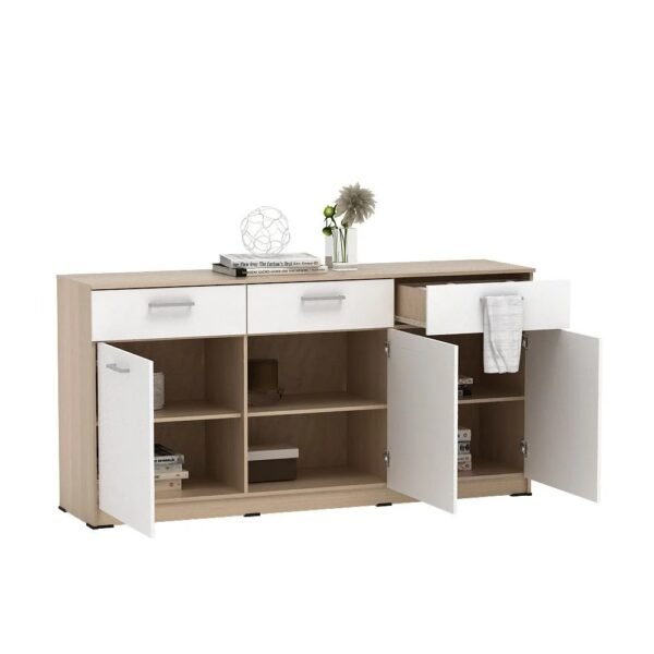 Barbados 3-Drawer 3-Door Sideboard - Image 4