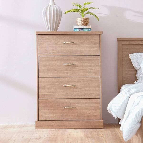 Modern 4 Drawer Chest of Drawers