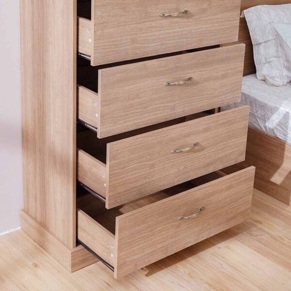 Modern 4 Drawer Chest of Drawers - Image 2