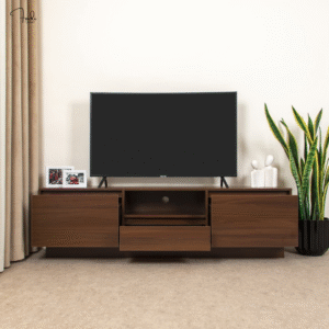 Modern TV Sideboard with Hidden Storage