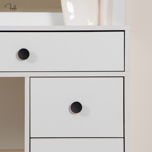 Modern White Vanity – Elegance meets storage space - Image 4