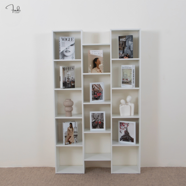 Modern White Display Shelf – Minimal Form, Maximum Impact