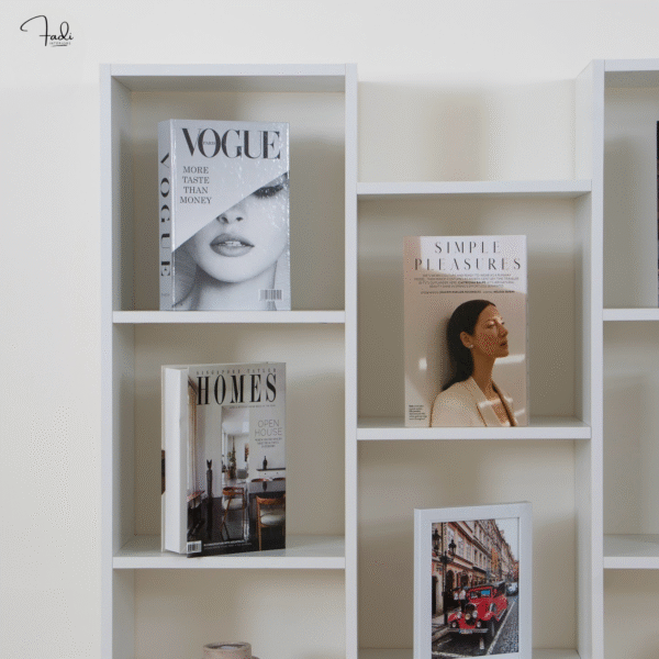 Modern White Display Shelf – Minimal Form, Maximum Impact - Image 3